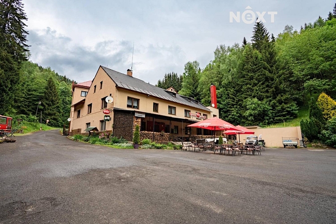 Prodej komerčních prostor ubytování 2058 m², U Můstku, Jáchymov