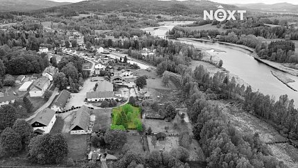 Prodej pozemku bydlení pozemek 1350 m², , Nová Pec-Nové Chalupy