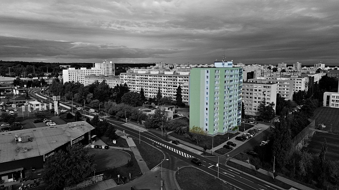 Pronájem bytu 2+kk 40 m², Švédská, Kladno-Kročehlavy