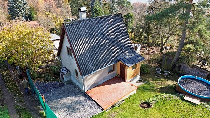 Prodej domu chata 65 m² pozemek 350 m², Spojovací, Vráž