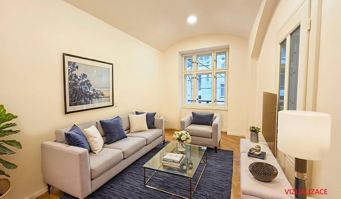 Pronájem bytu 2+kk 47 m², Pecháčkova, Praha-Smíchov